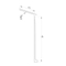 Adhesive Base Plastic Price Tag Holders DS036