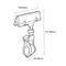  Clip-On Knuckle Sign Holder（plastic spring） PS06-P