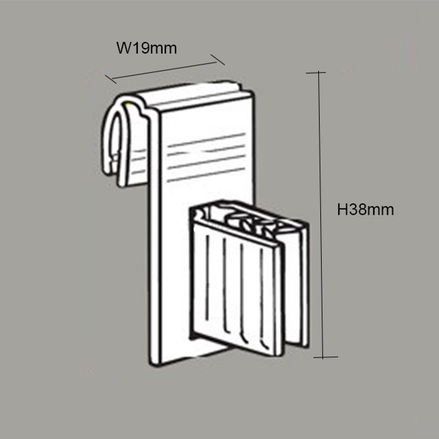 Hinged Flip Up Flag Sign Grip SG-C04