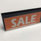 Clip on Economy Label Holder for shelf channel DS001