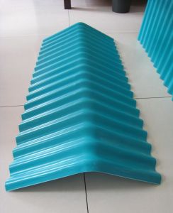 Hoja de acero acanalada galvanizada cubierta color del material para techos del c&oacute;digo de Ral