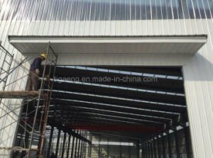 Edificio industrial multi prefabricado de la estructura de acero de la luz del palmo con la gr&uacute;a