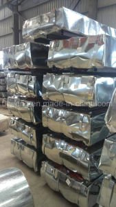 La onda de agua galvaniz&oacute; el material para techos del metal/las hojas galvanizadas cinc trapezoidal de la azotea