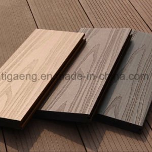 Nuevo suelo s&oacute;lido del Decking del material WPC para Europa y Norteam&eacute;rica