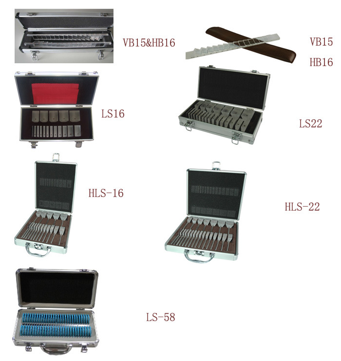 Ensemble de prisme ophtalmique Chine Vb15 & Hb16