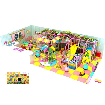 Candy Theme Mini Indoor Playground & Party Palace for Kids