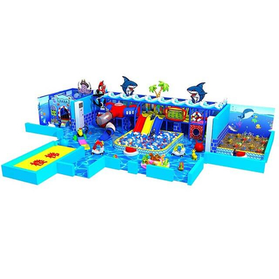 Ocean Theme Custom Children Amusement Park Small Soft Indoor Playground