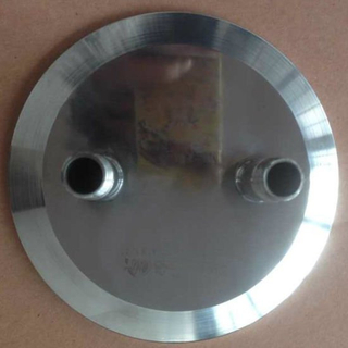 Зажим для пищевых продуктов 4 "Торцевая крышка с резьбой NPT 1/4 "