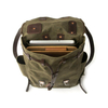 Mens Leisure Casual Waxed Canvas Campus Backpack