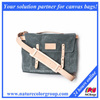 Durable Water-Resistant Waxed Canvas Messenger Bag