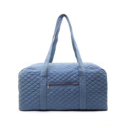 quilted duffle bag