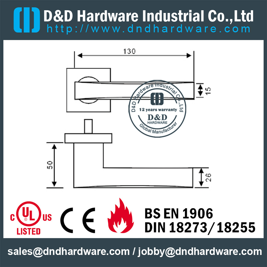 304防盗门把手 - DDTH113