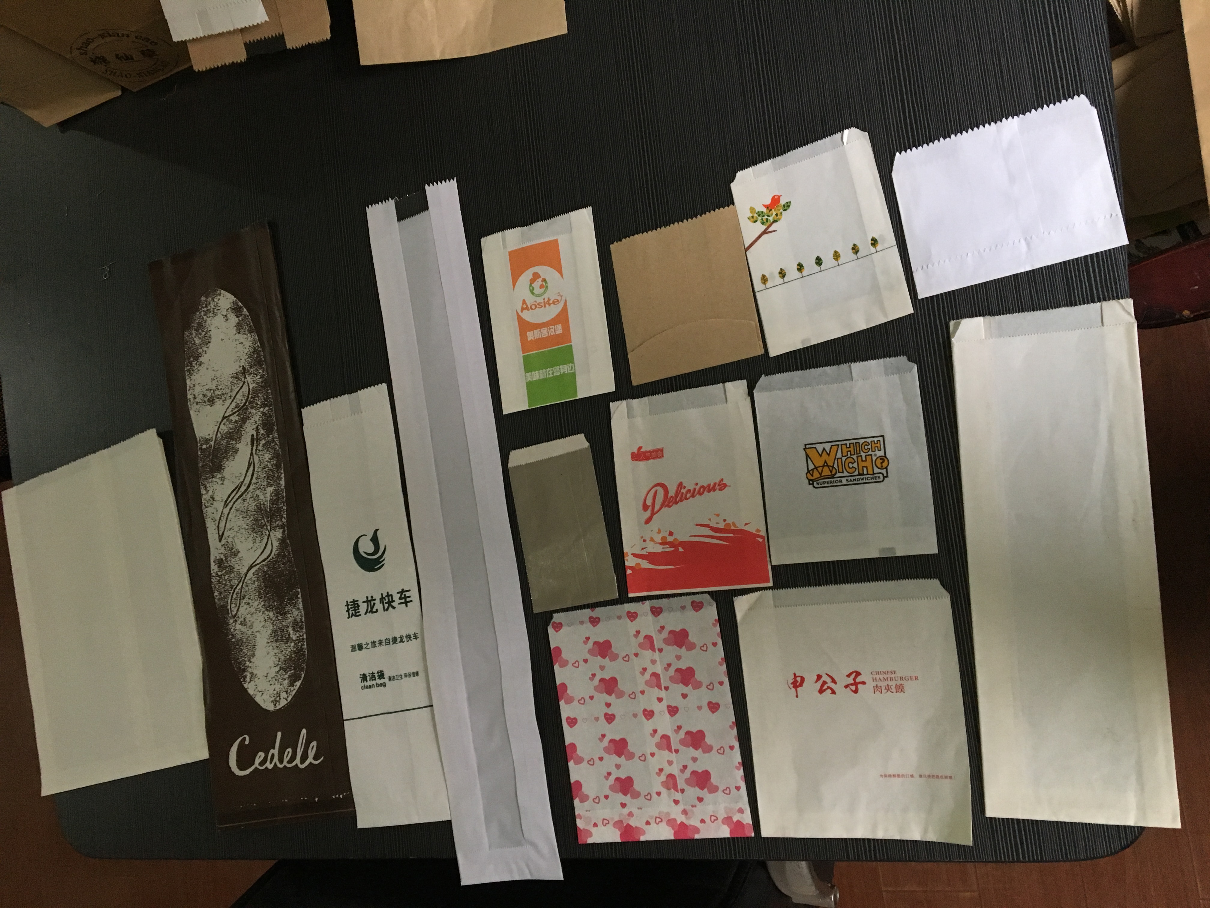 Sac de papier de la nourriture RXZ-400/600 à grande vitesse automatique faisant la machine