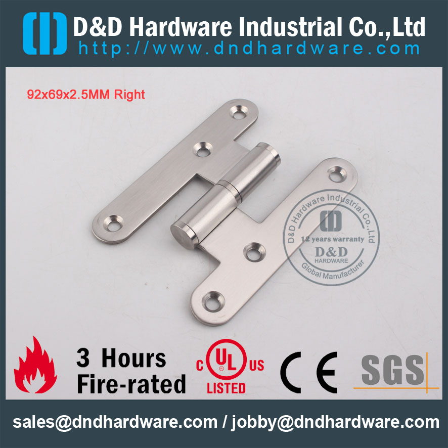 Acessórios de porta de hardware de D & D Acessórios de aço inoxidável H DDSS019