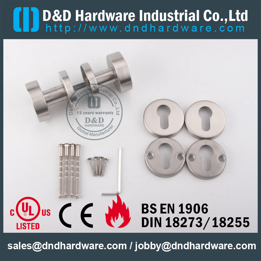 D & D Hardware-Round SS304 Tombol berongga menangani DDTH029