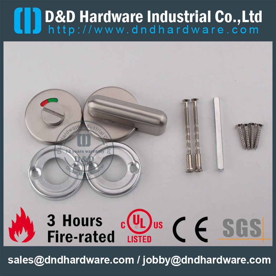 D & D DWK003 Hardware-Design decorativo SSS Thumb Turn para porta DDIK003