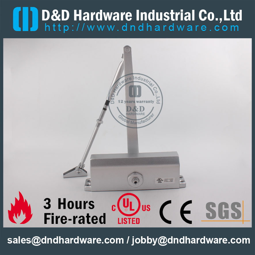 Porta resistente popular da liga de alumínio mais próxima para a porta de entrada-DDDC-503BC