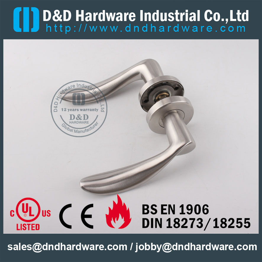 D & D Hardware-Stanless Steel SS304 Maçaneta da porta DDSH006