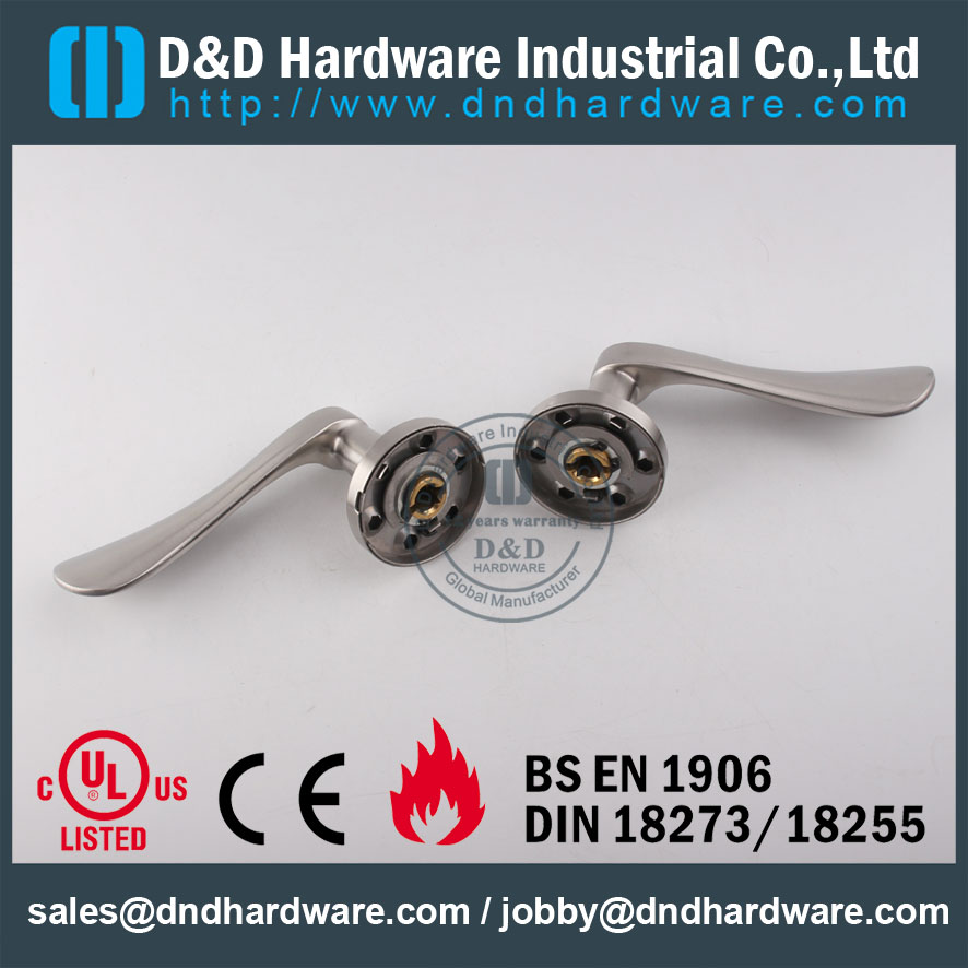 D & D Hardware-Europa Design Interior Alavanca de porta DDSH012