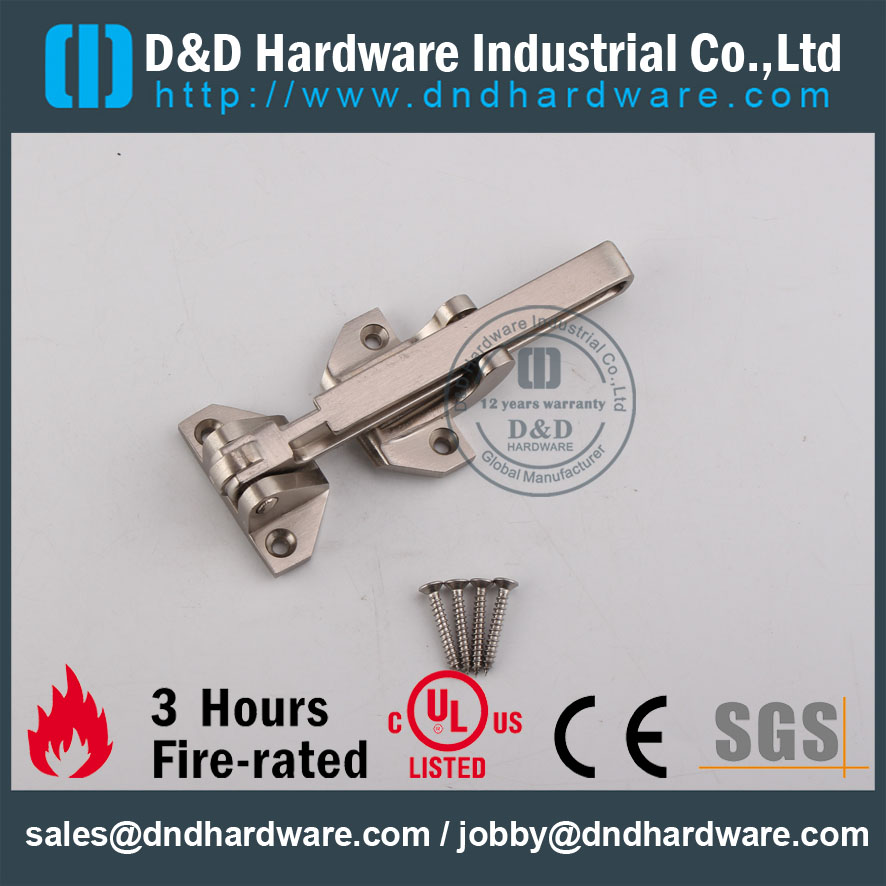 DD Hardware-Fire avaliado aço inoxidável porta guarda DDDG015