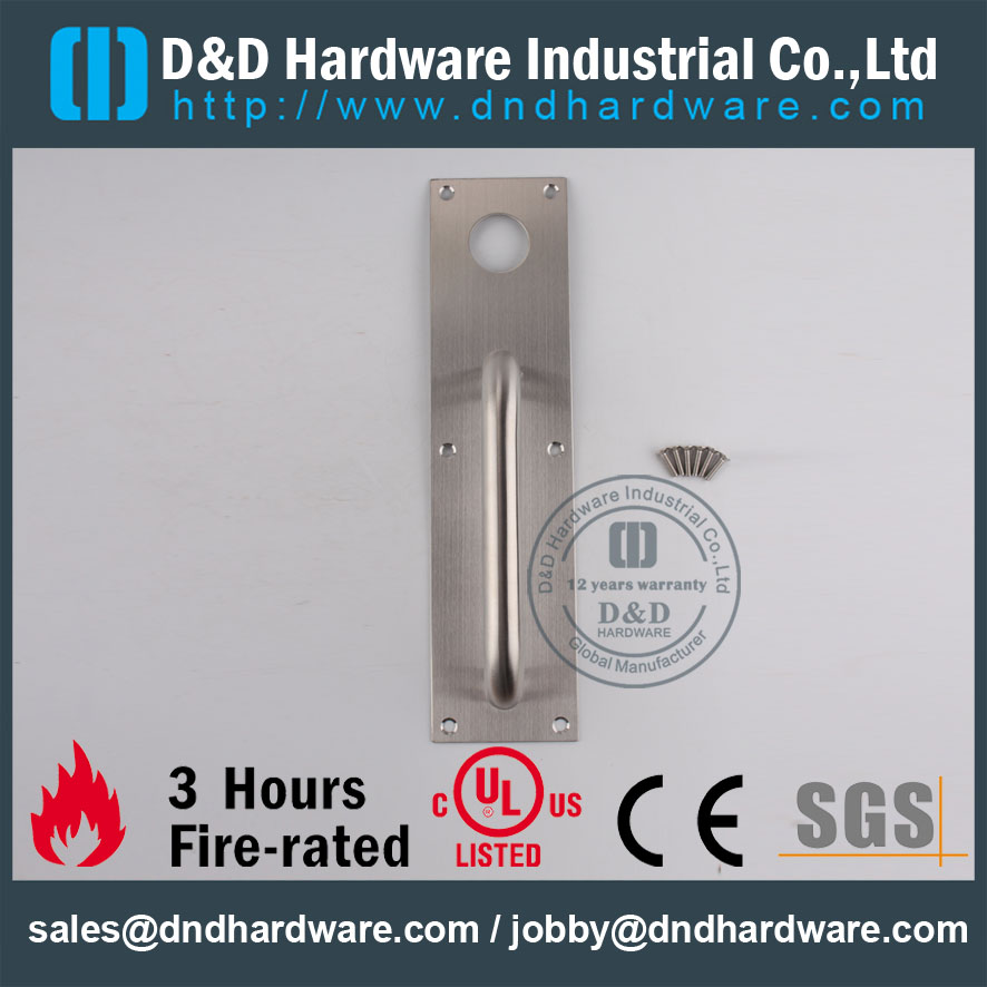 D & D Hardware-Arsitektur Perangkat Keras Stainless Steel Latch Plate Malam DDPD011