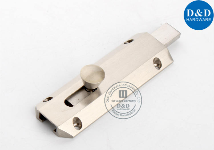 Parafuso de porta de latão D & D Hardware