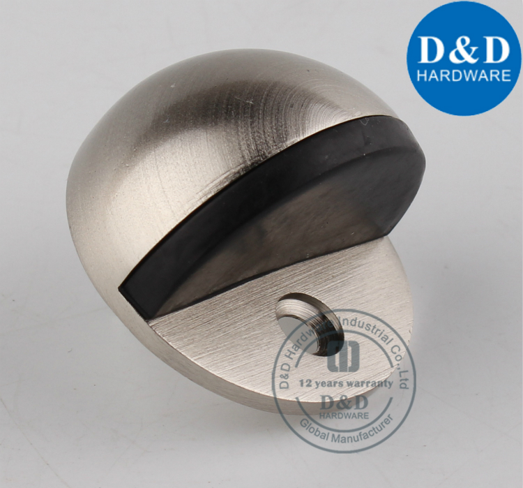Hemisferio de aleación de zinc Hemisfere Chrome Door Stop-D & D Hardware