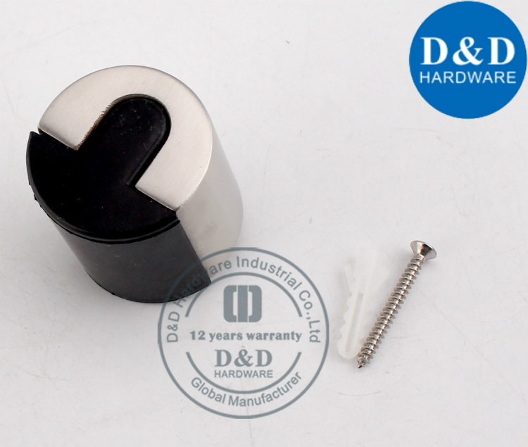 Segurança da liga de zinco Chrome Door Stop-D & D hardware