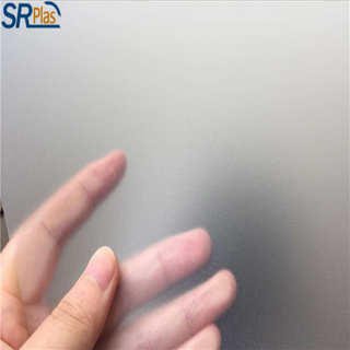 Clear Embossed PVC Roll