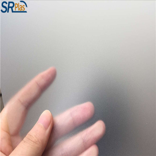 Clear Embossed PVC Roll