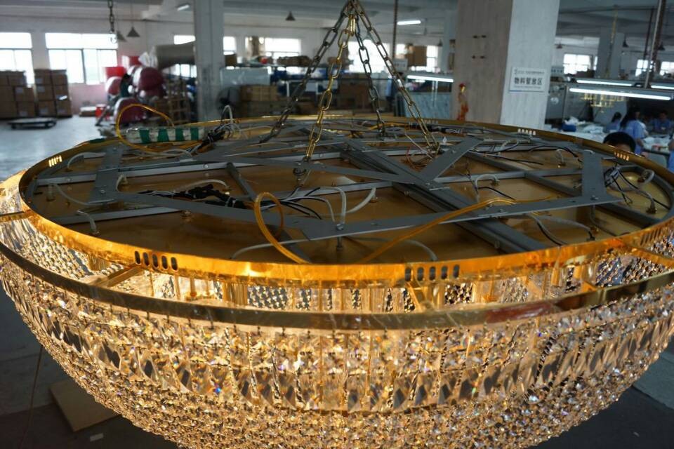 Роскошная хрустальная потолочная люстра (KAM0109)