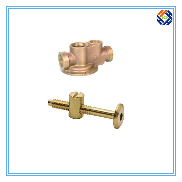 Brass Fasteners Bolt by CNC Machining-2