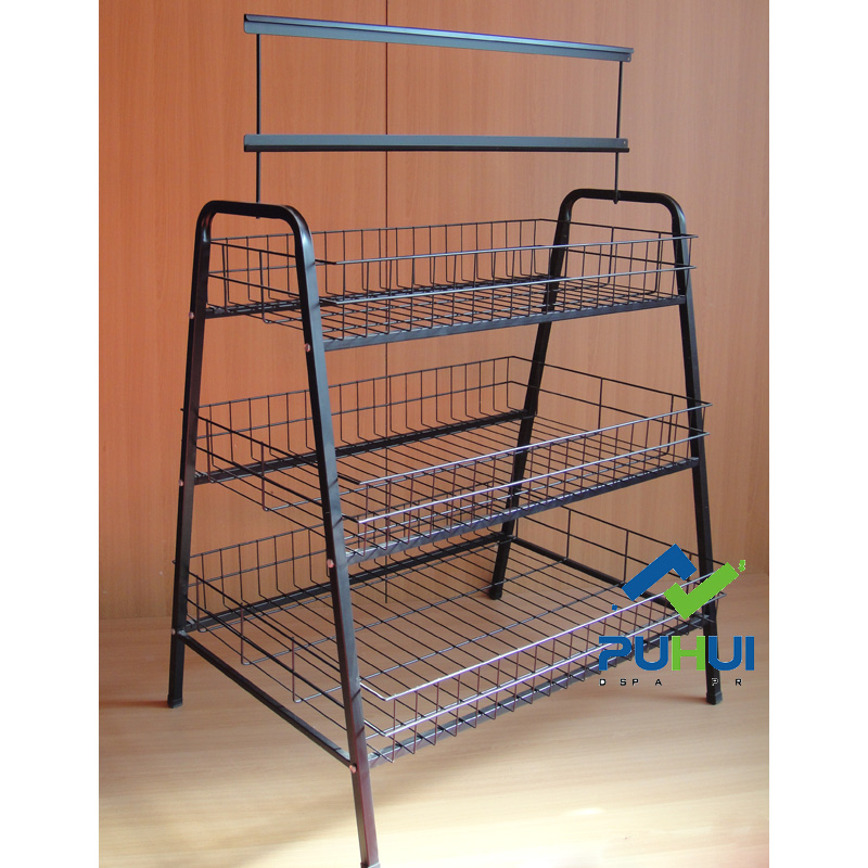 3 Tier Big Capacity Bulk Display Rack (pH12-386)