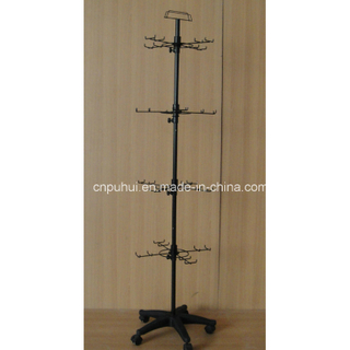 4 Tier Ajustable Floor Spinner Display (PHY2034)