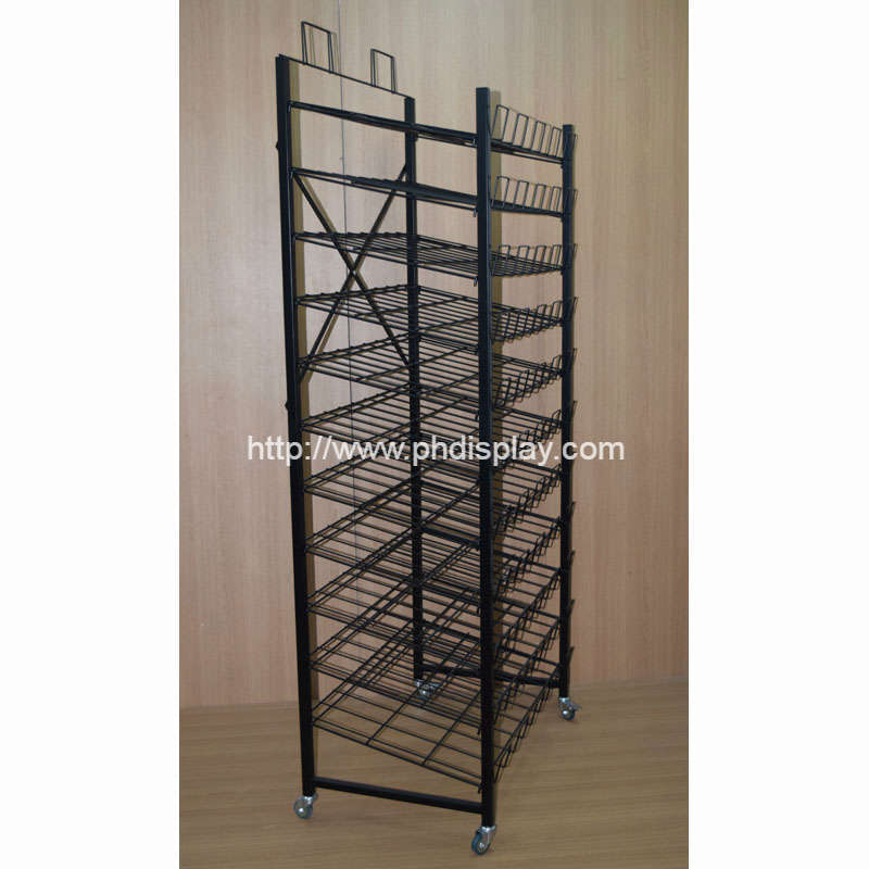 11 layers heavy duty door mats display shelf(PHY3019)
