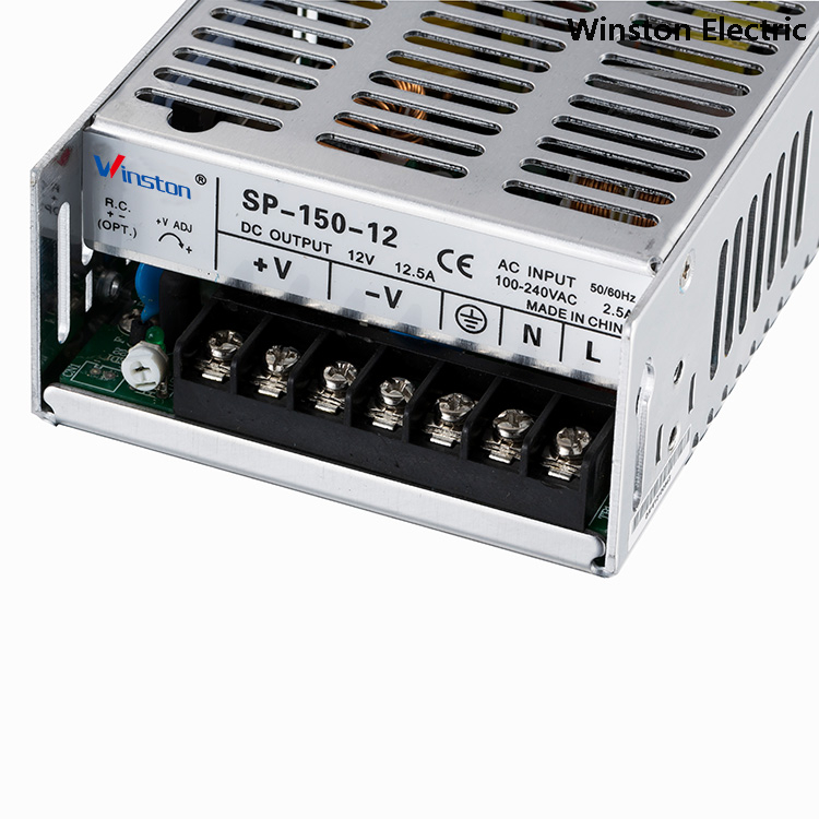 SP-150 150W AC a DC Fuente de alimentación de conmutación de salida única con función PFC