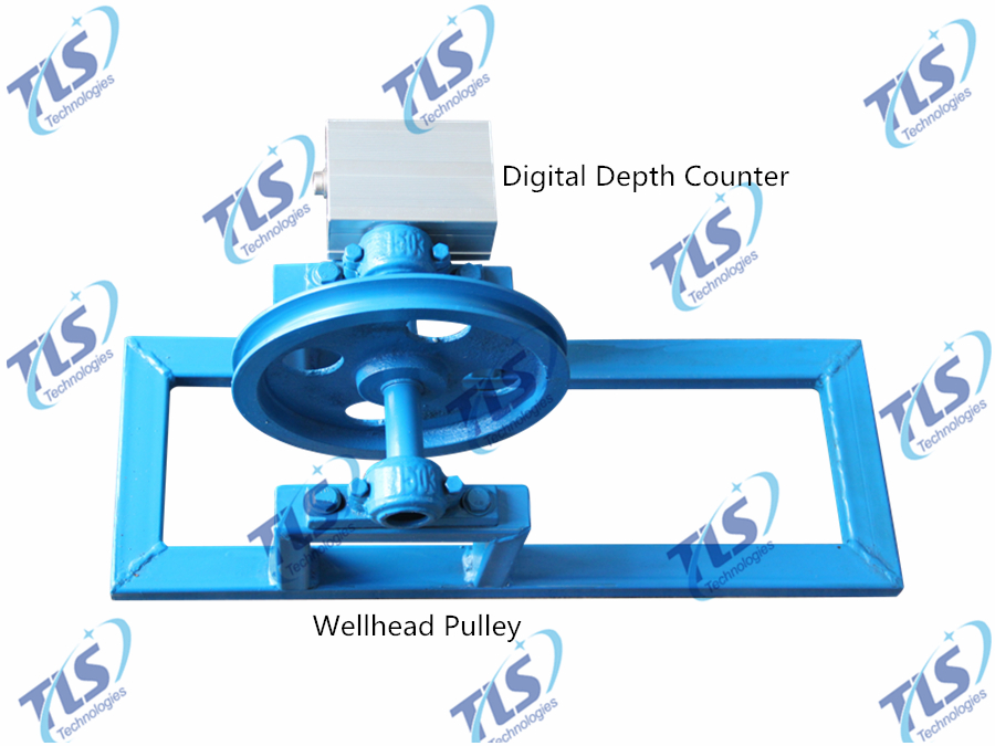 Digital Depth Counter of Winch for Borehole Inspection Camera System-1
