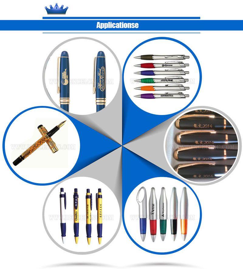 la marca de la pluma del CNC del dekcel trabaja a m&aacute;quina muestras