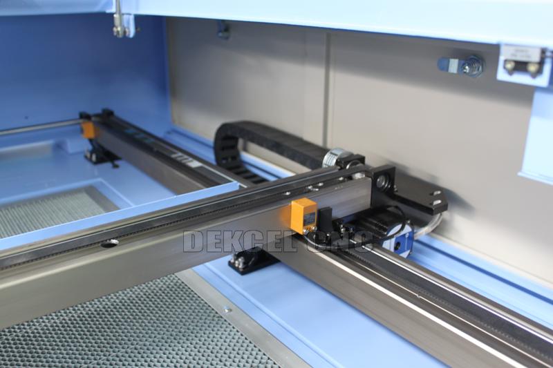 carriles del hiwin del corte del mdf del laser del CNC