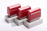Pre inked flash stamps Rectangle F2778 Imprint size : 27×78mm 