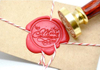 Cooper plate wax seal stamps round dia.25mm 