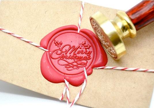 Cooper plate wax seal stamps round dia.25mm 