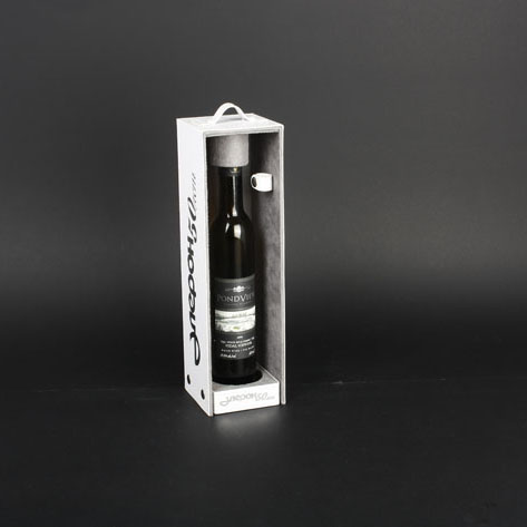 Wine Box Manufacturer faux leather vodka wine box
