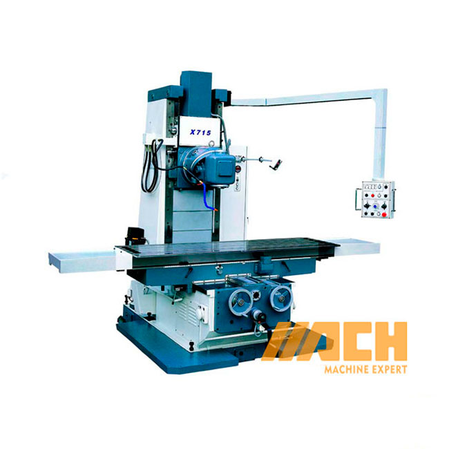 X715 China Manufacturer Bed Type Vertical Universal Milling Machine