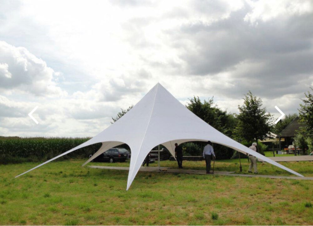 Outdoor Waterproof Spire Canopy Camping Camp Sunshade Beach Tent Hexagonal Star Tent