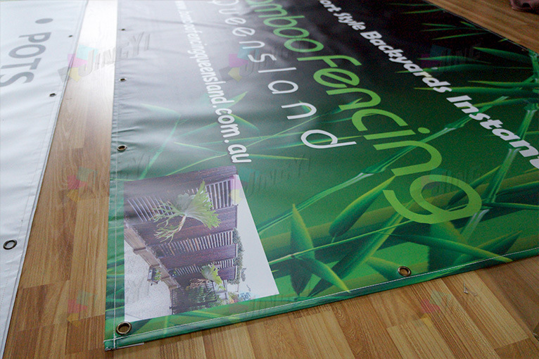 High Quality Street Guardrail Weather Resistant Advertising Display PVC Vinyl Banner