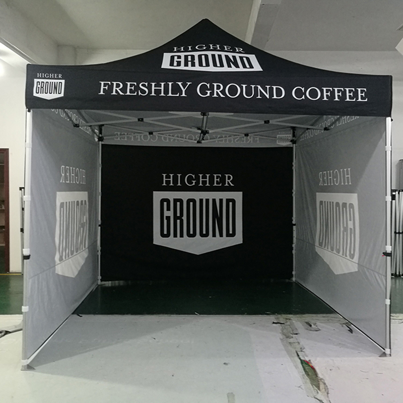 Custom Printed Folding Pop-Up Exhibition Canopy tent - Full-Color Print for Outdoor Advertising, Parties, Trade Shows, Events, and More