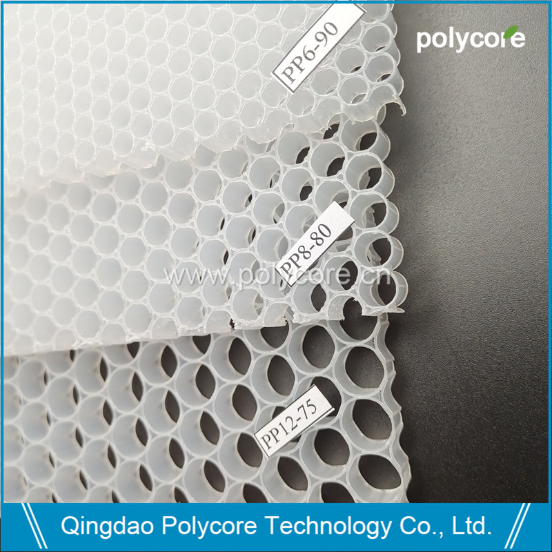 Pp honeycomb core pp6 pp8 pp12-14 8x8