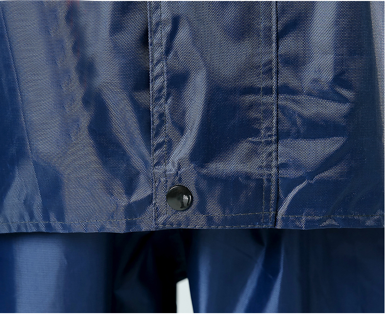 Waterproof Oxford Fabric PVC Coating Reflective Raincoats
