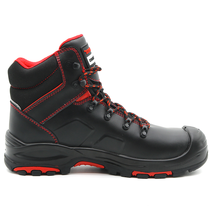 Waterproof Oil Slip Resistant Oil Field Safety Boots Composite Toe